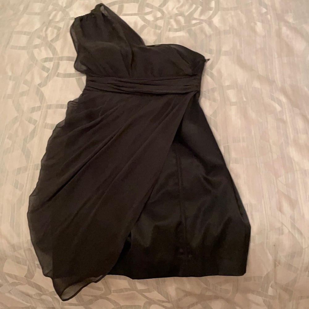 Vintage Bebe little black mini dress